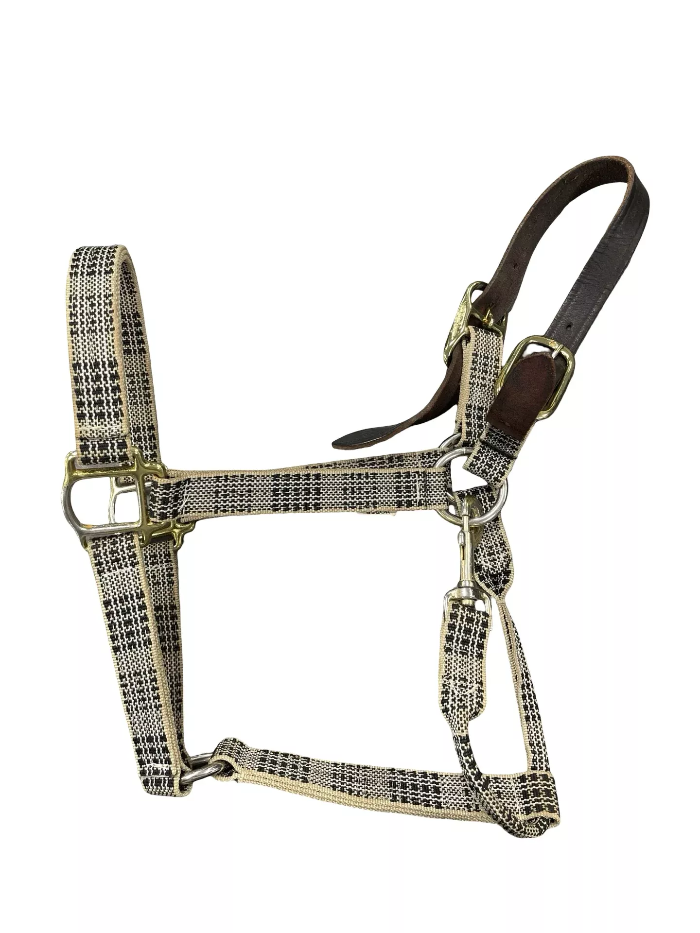 Baker Halter - Baker Plaid - Horse Size - USED