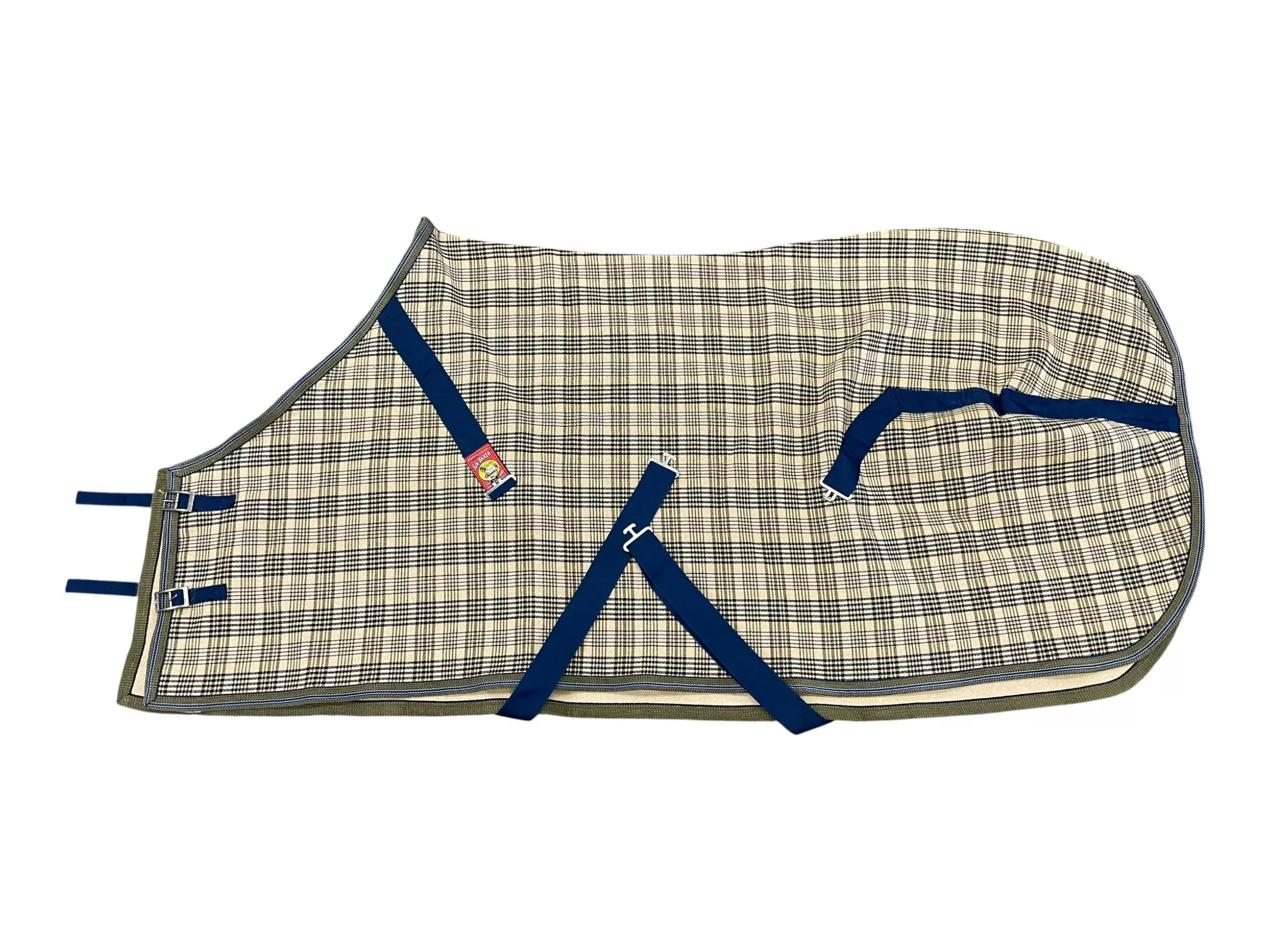 Baker Stable Sheet - Baker Plaid - Approx 70" - USED