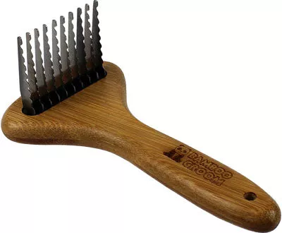 Bamboo Groom Dematting Rake – Large