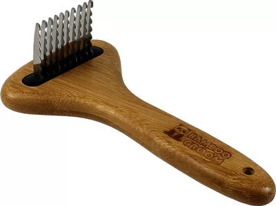 Bamboo Groom Dematting Rake – Small
