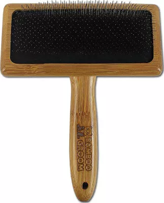 Bamboo Groom Slicker Brush – Large
