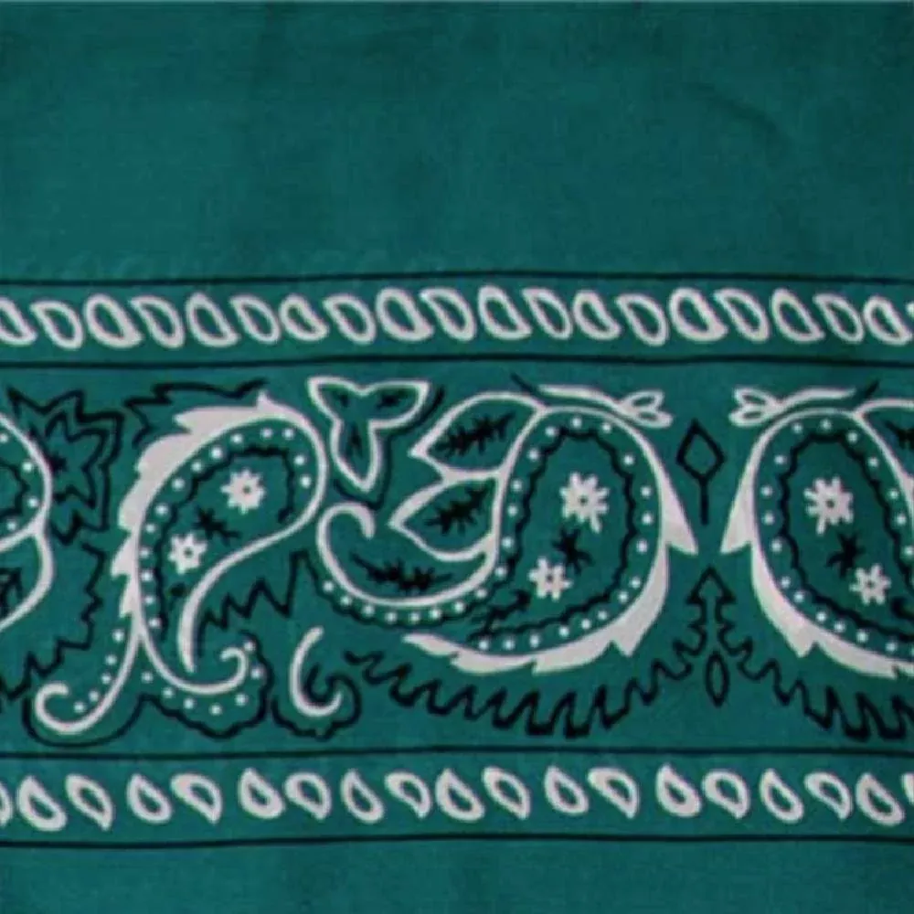 Bandana Silk Wild Rag - Forest