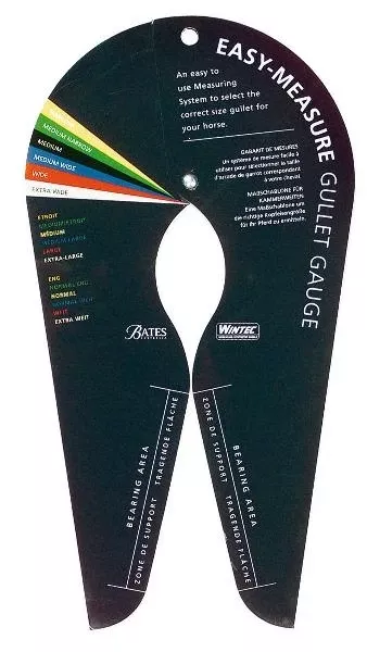 Bates Saddle Collection Easy Change Gullet Gauge