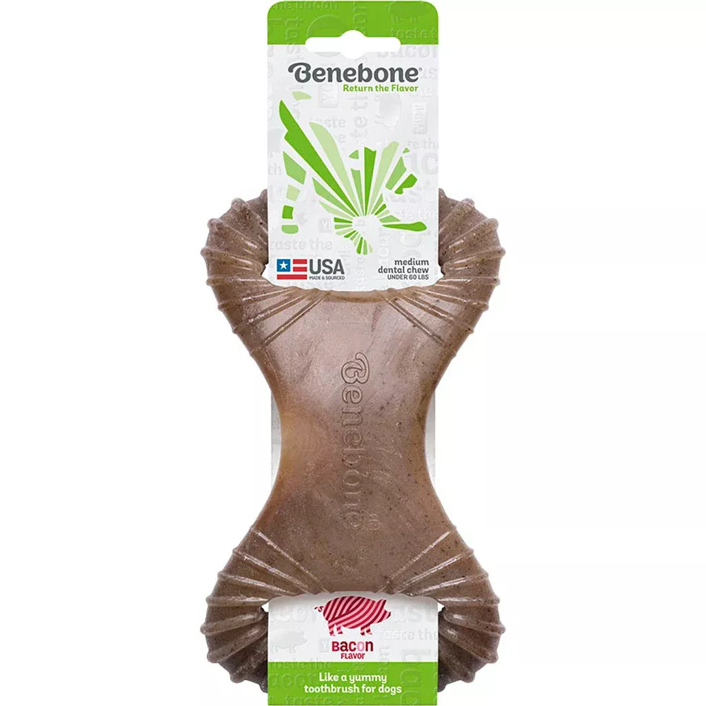 Benebone Dental Chew Bacon Medium