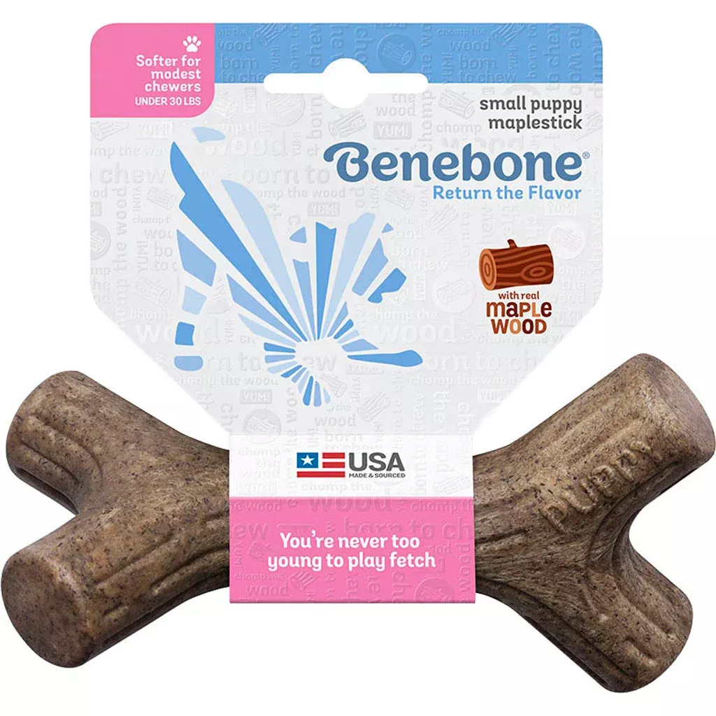 Benebone Maplestick Puppy Chew, Maple Wood