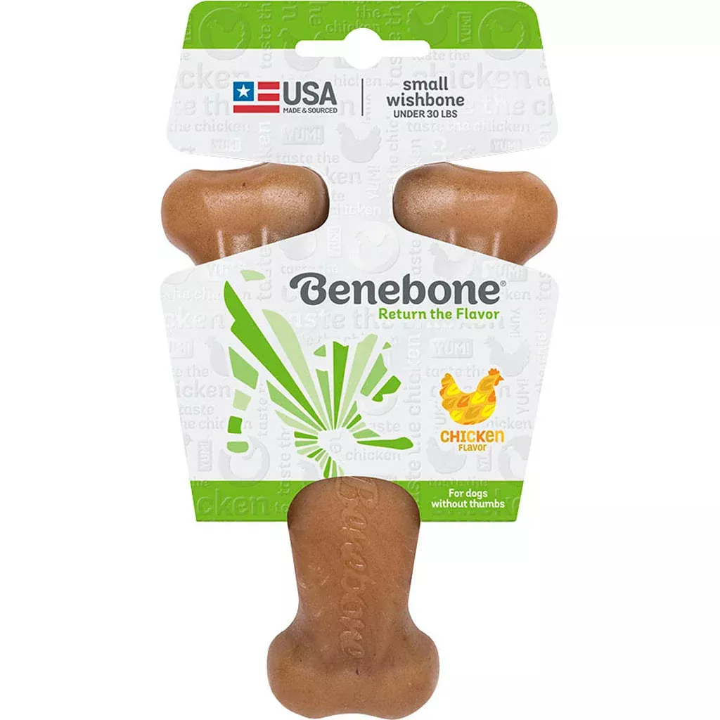 Benebone Wishbone Dog Chew Chicken Small