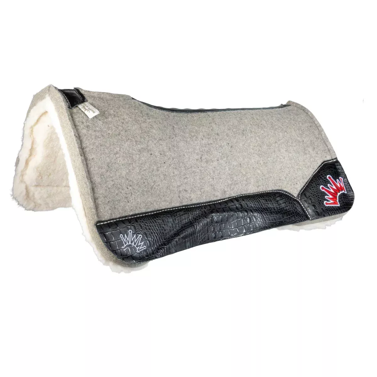 Best Ever Fleece Series- Black Croc/Red