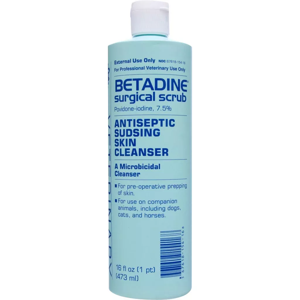 Betadine Surgical Scrub, 16 oz