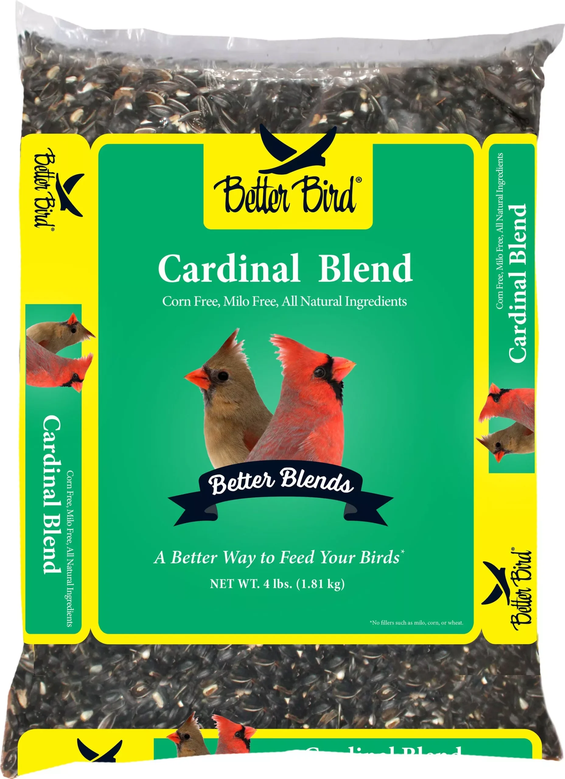 Better Bird Cardinal Blend Wild Bird Food 4 lb