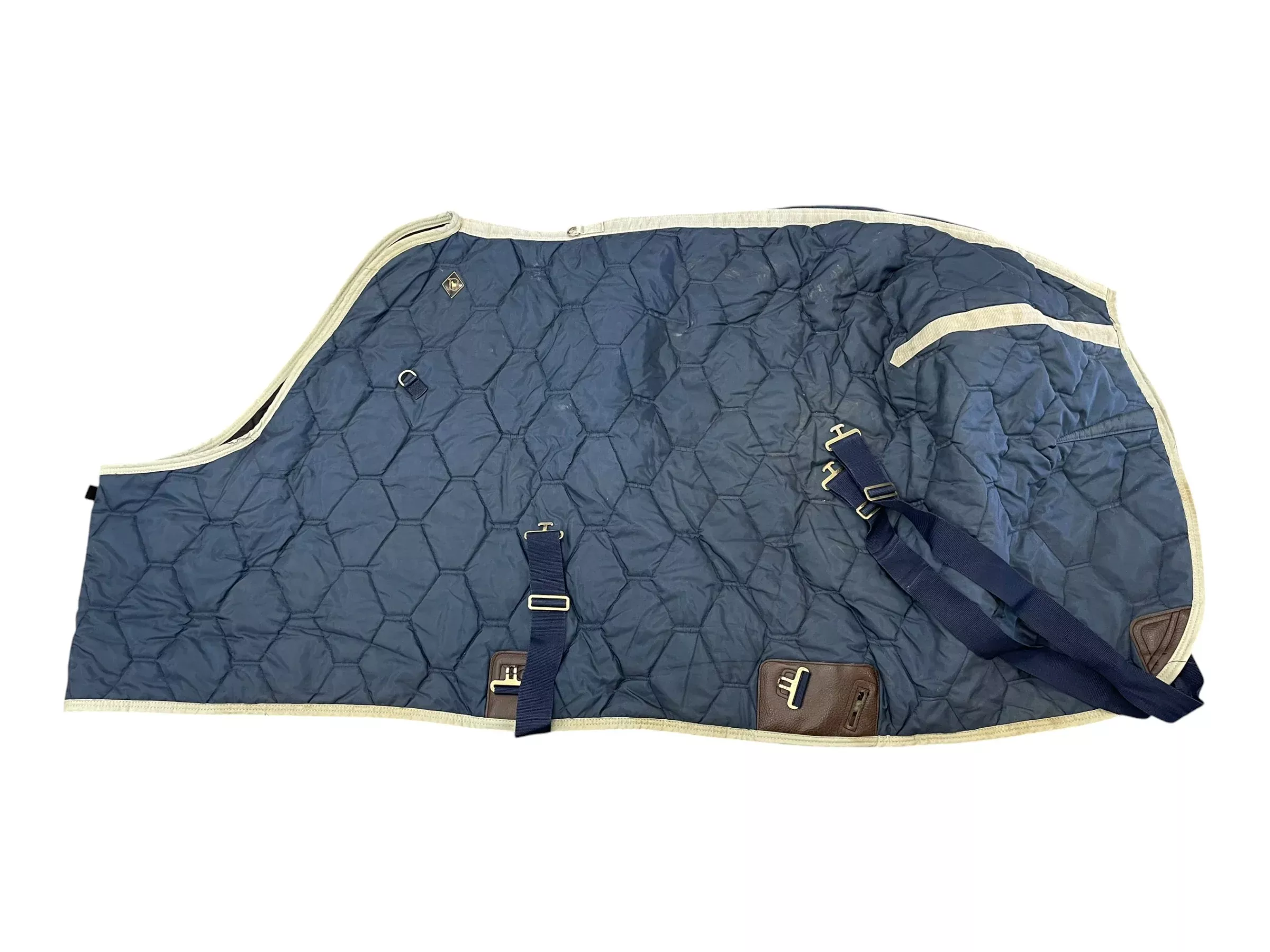 Big Dee's Stable Blanket - Navy - 70" / Est. Midweight - USED