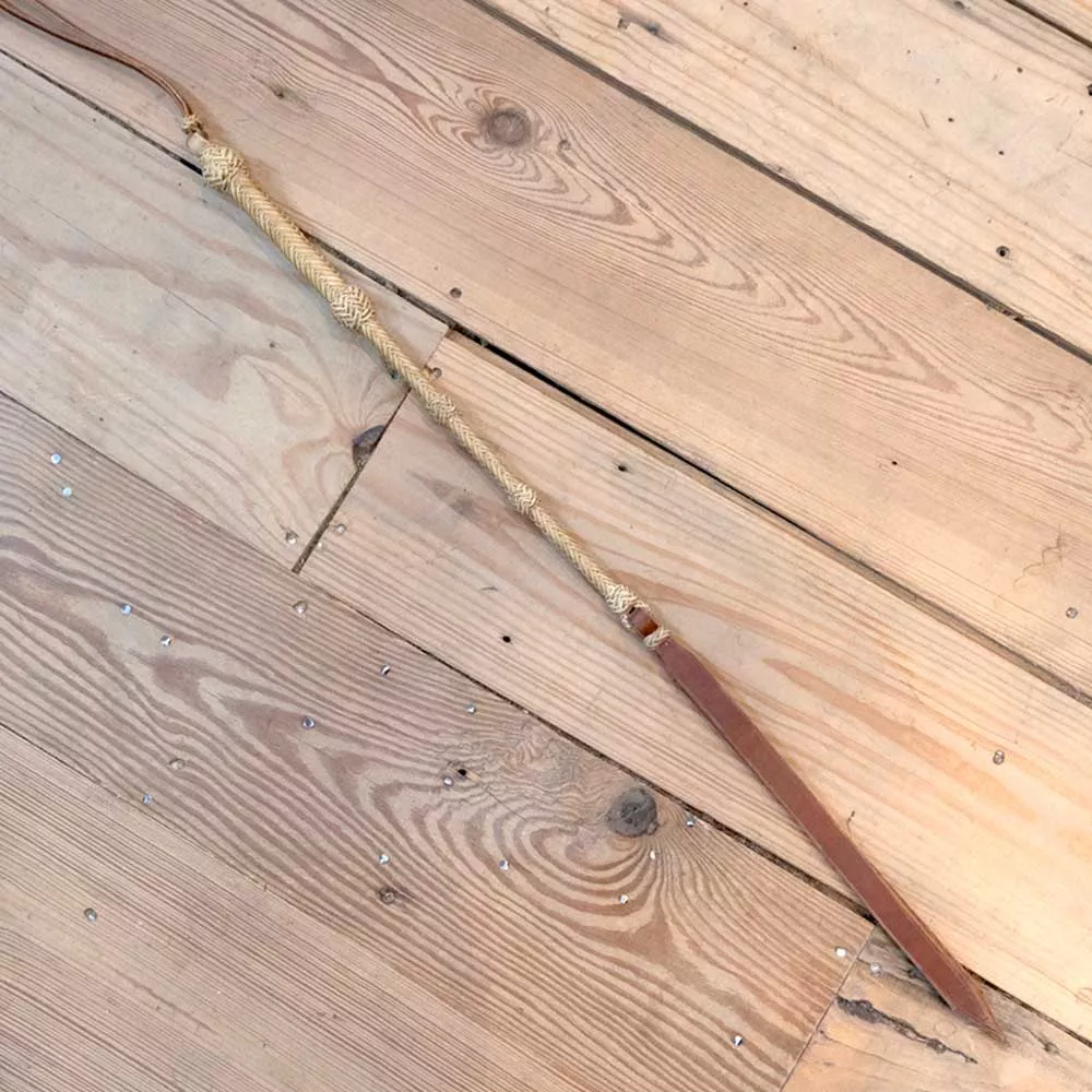 Bill Elliot Handmade 29" Quirt w/Popper