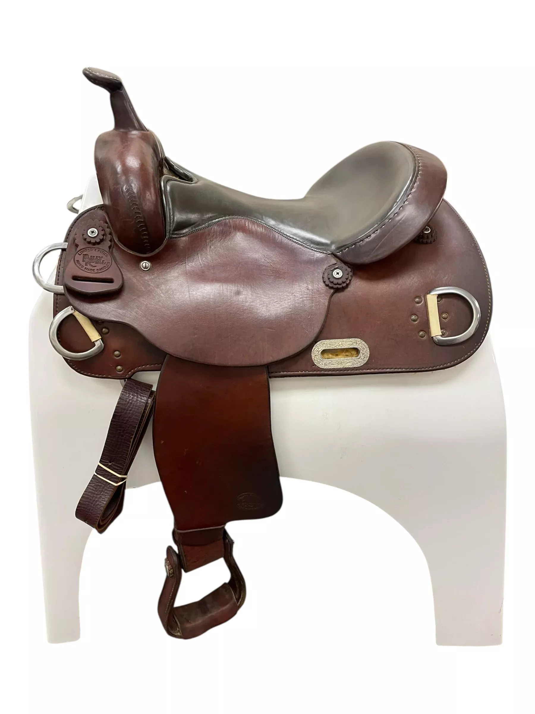 Billy Royal Limited Edition Western Saddle - Brown - 15.5" / 5.5" - USED