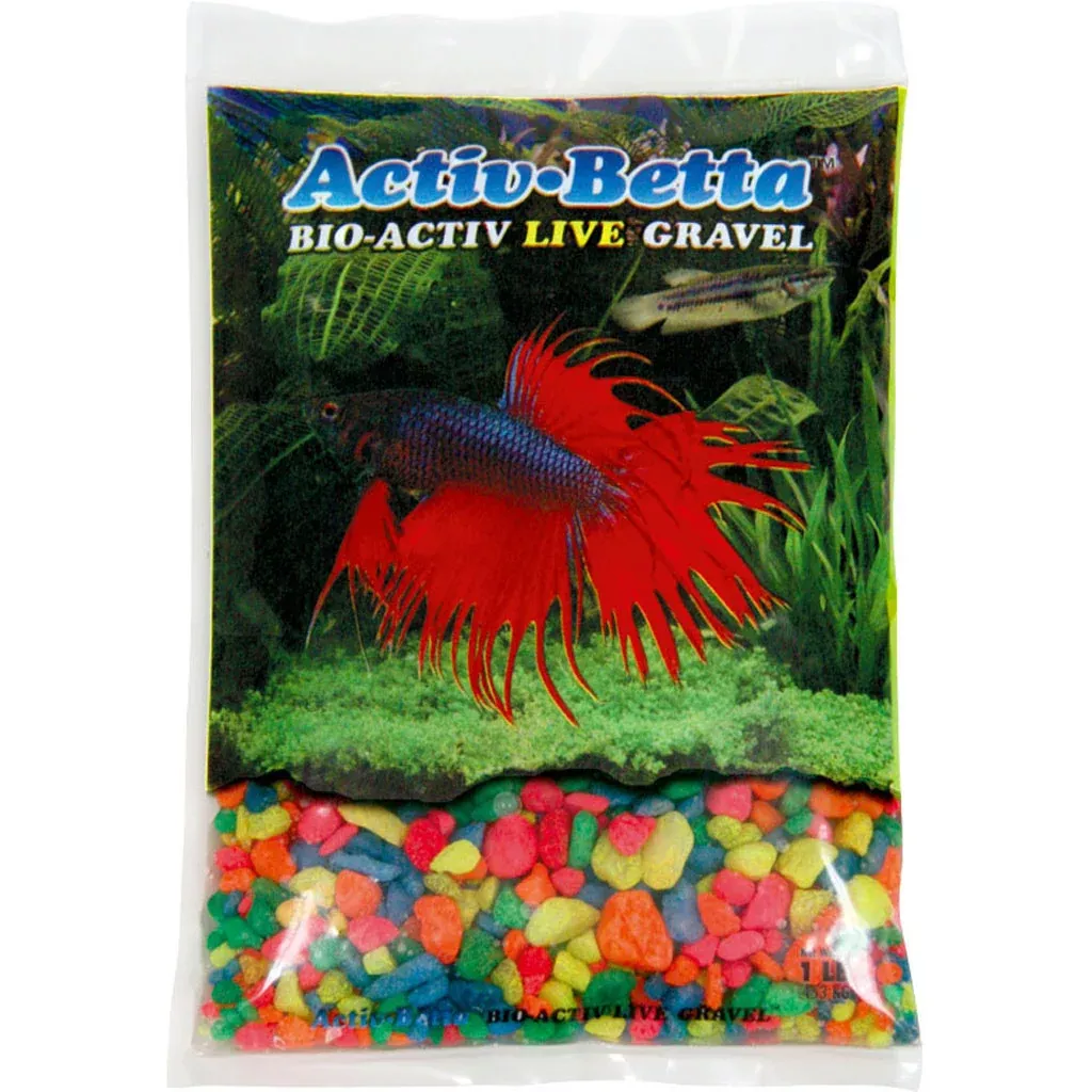 Bio Activ Live Betta Gravel Rainbow 1 lb