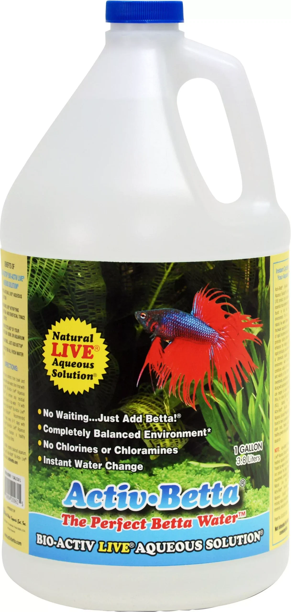 Bio-Activ Live Betta Water, 1 gal