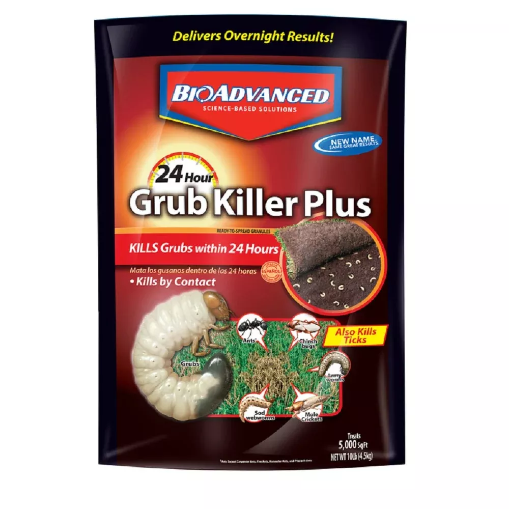 BioAdvanced Grub Killer Plus 24 Hour Granules, 10 lb