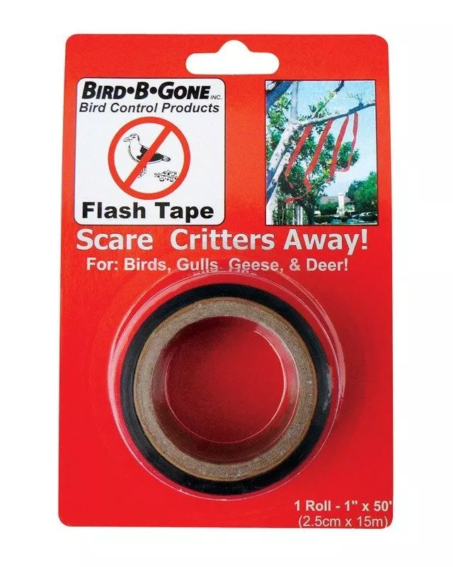 Bird-B-Gone Mylar Flash Tape, 1" x 50'