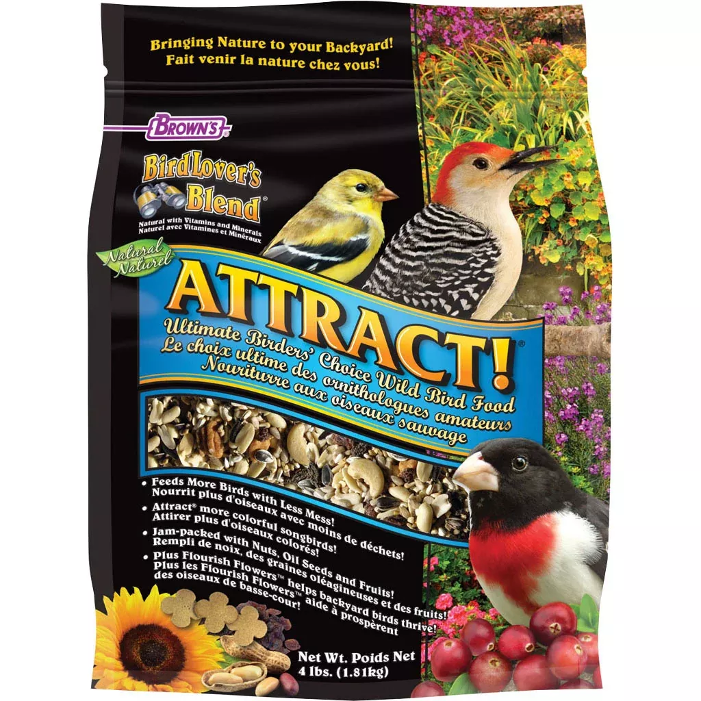 Bird Lover's Blend Attract! Wild Bird Food, 4 lb