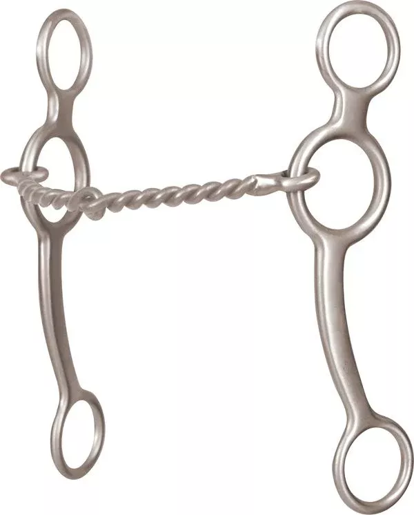 BitLogic 6.5" Shank Twisted Snaffle Gag Performance Bit