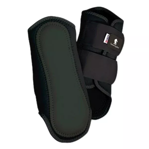 Black Classic Equine Tack Horse Leg Protection Splint Boot