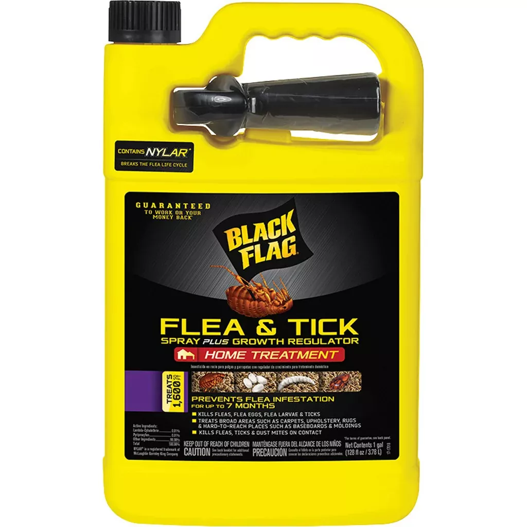 Black Flag Flea & Tick Spray Plus Growth Regulator, 1 Gallon