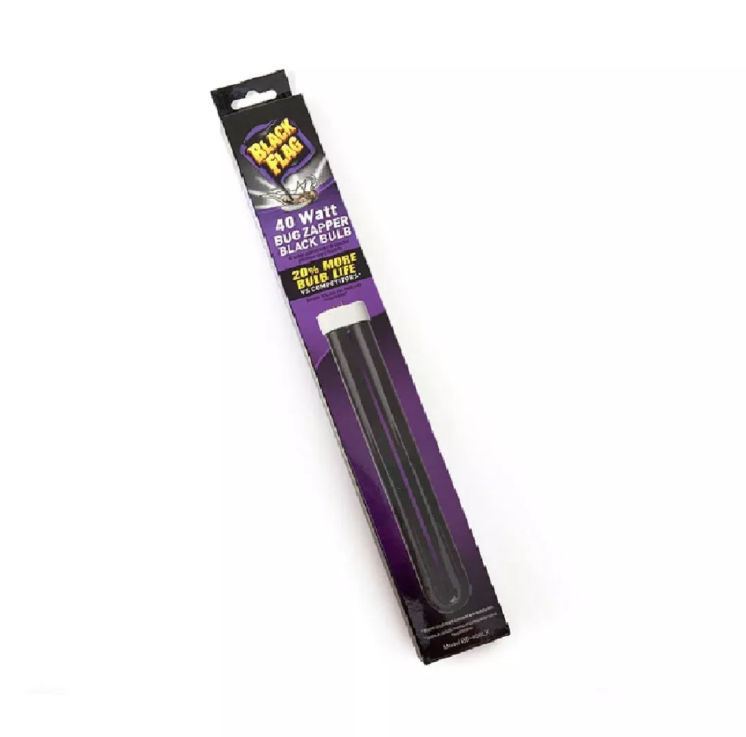 Black Flag Replacement Bug Zapper Bulb, 40W