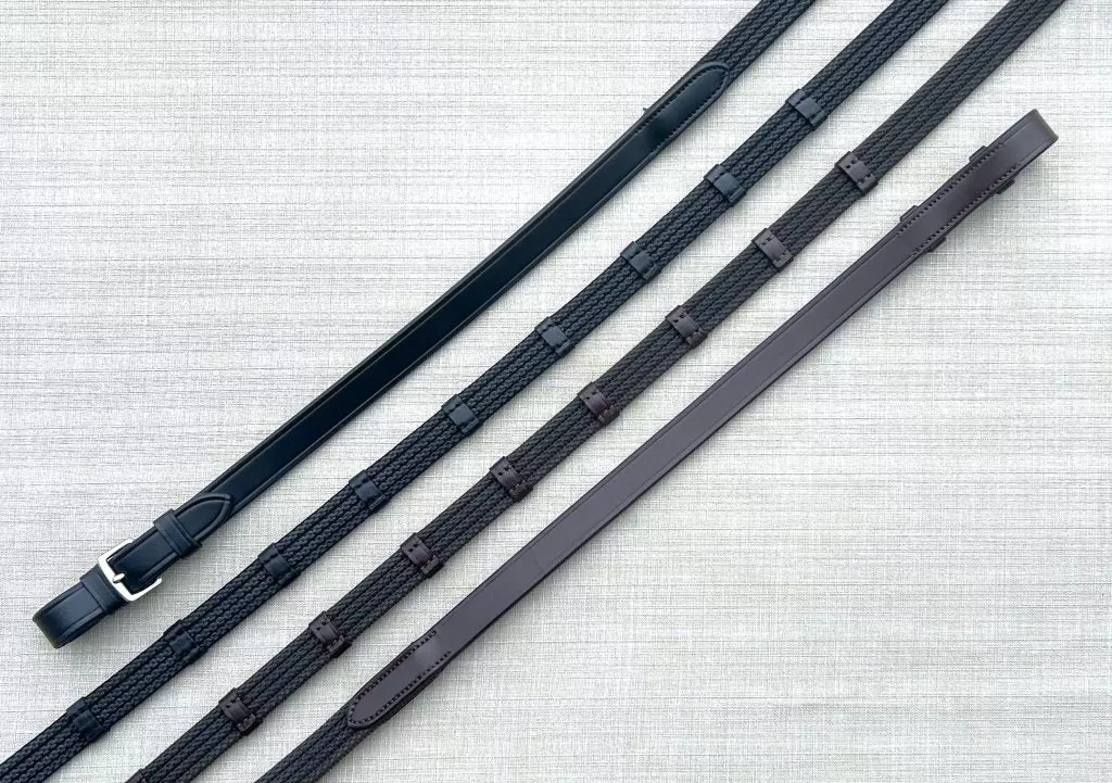 Black Oak Sure Grip Reins