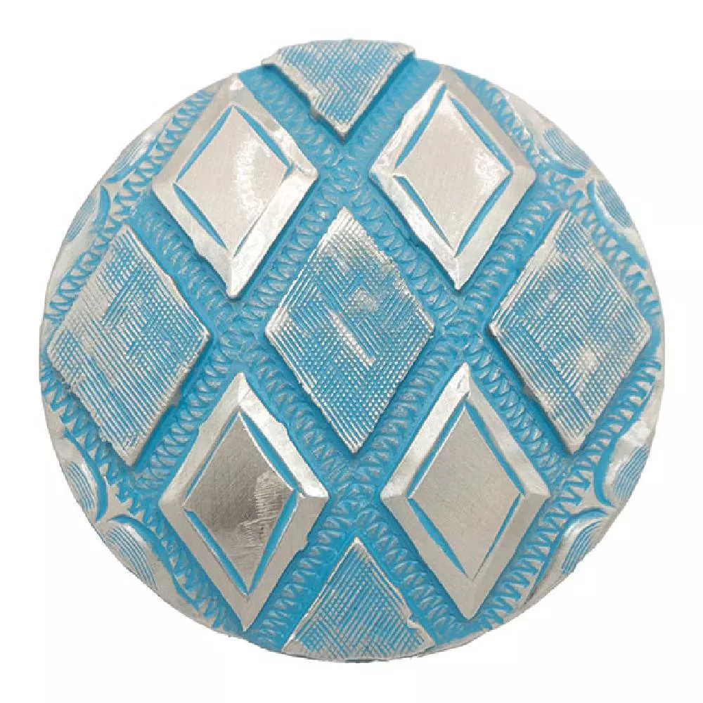 Blue Diamond Screw Back Concho