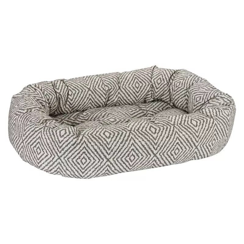 Bowsers Diamondback Woven Donut Dog Bed