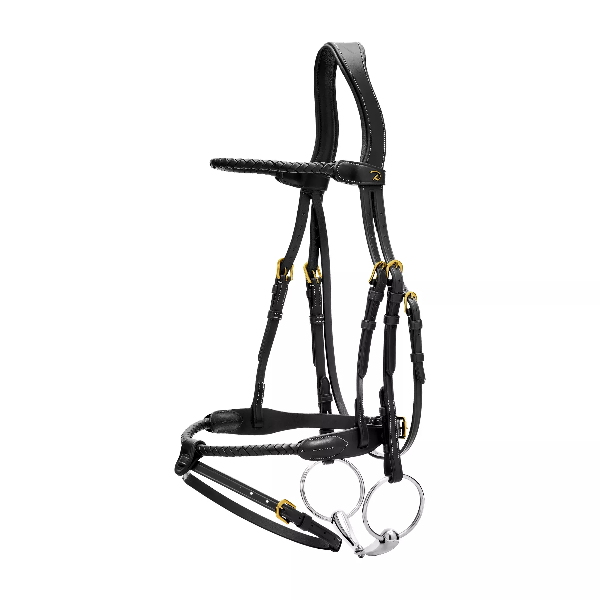Braided Flash Noseband Bridle DY