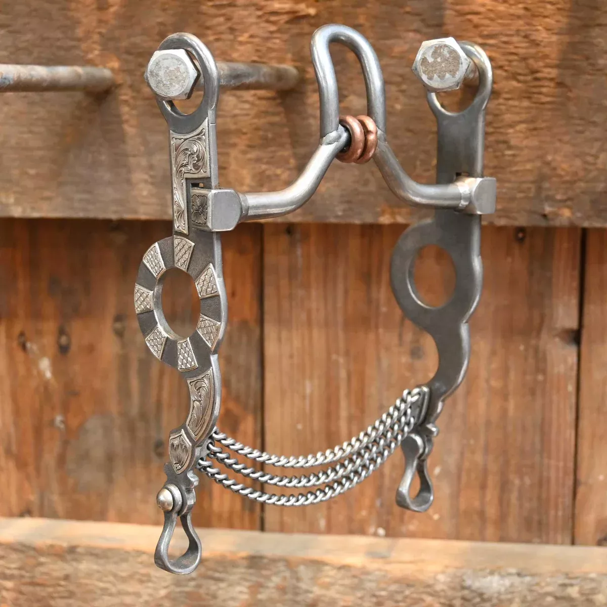 Brandon Anthony Mounted Tall Port w/Rings Bit