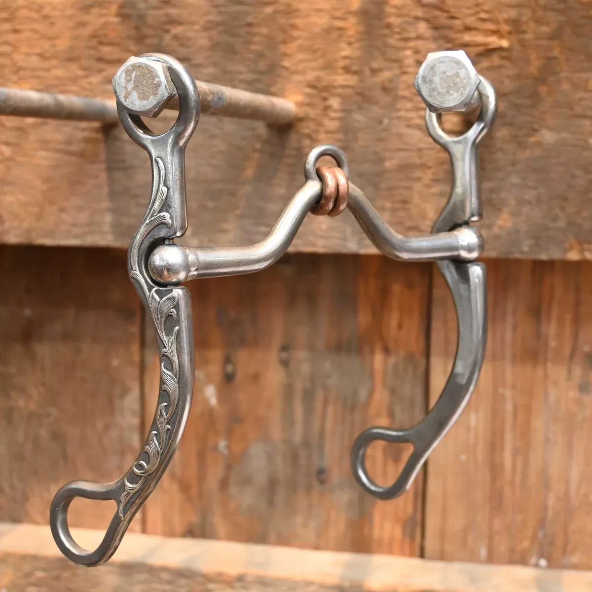 Brandon Anthony Silver Mounted Port w/copper rings