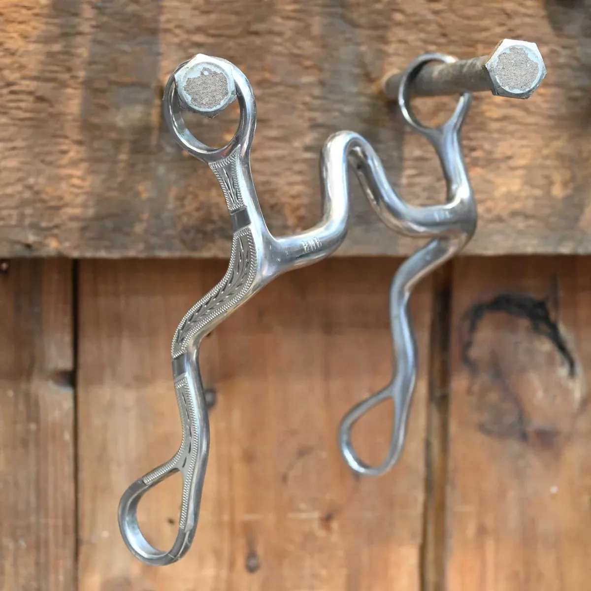 Brandon Bradley Silver Mounted Solid Port #126 Bit