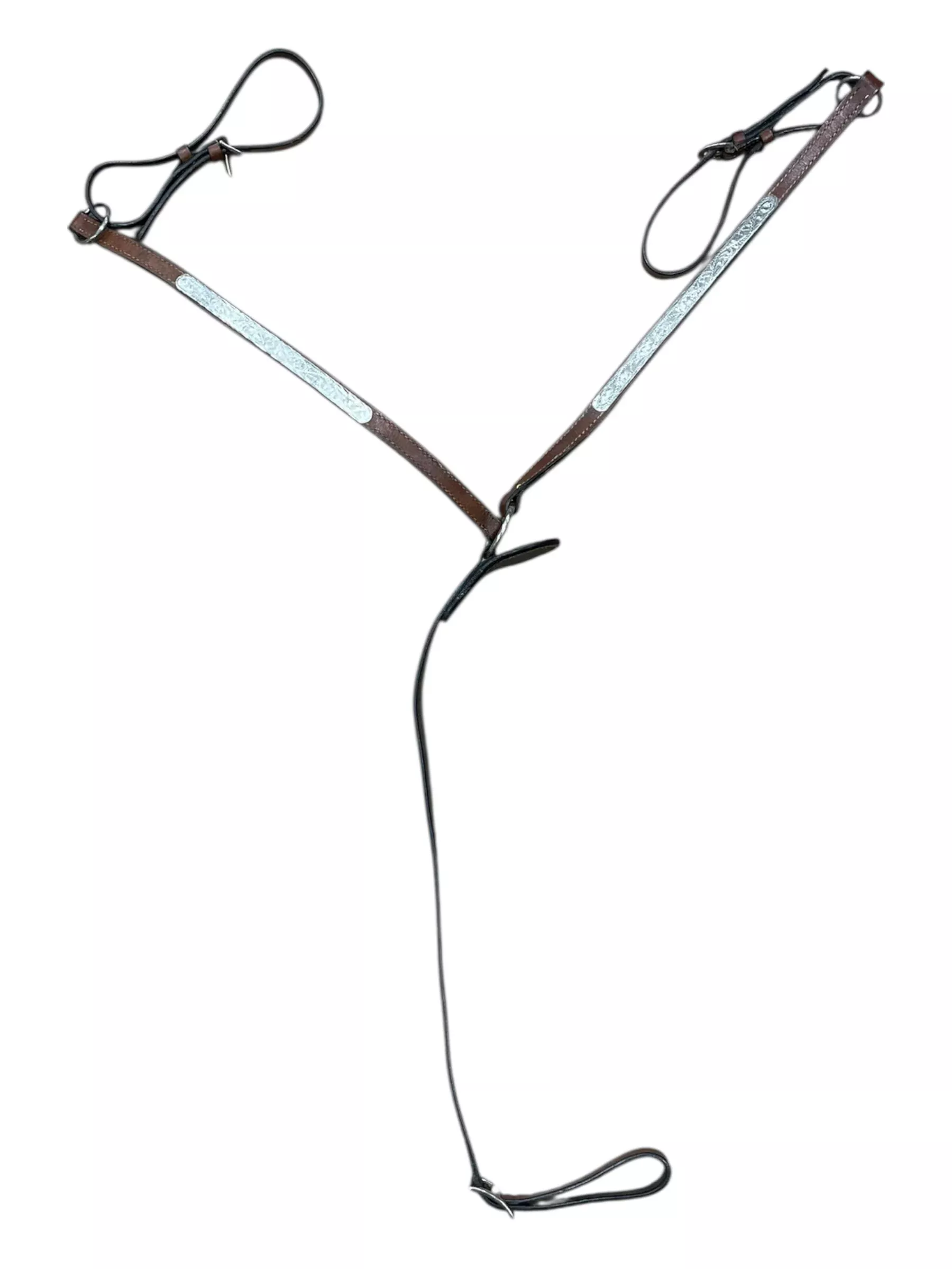 Breast Collar - Brown - Est. Average Horse - USED