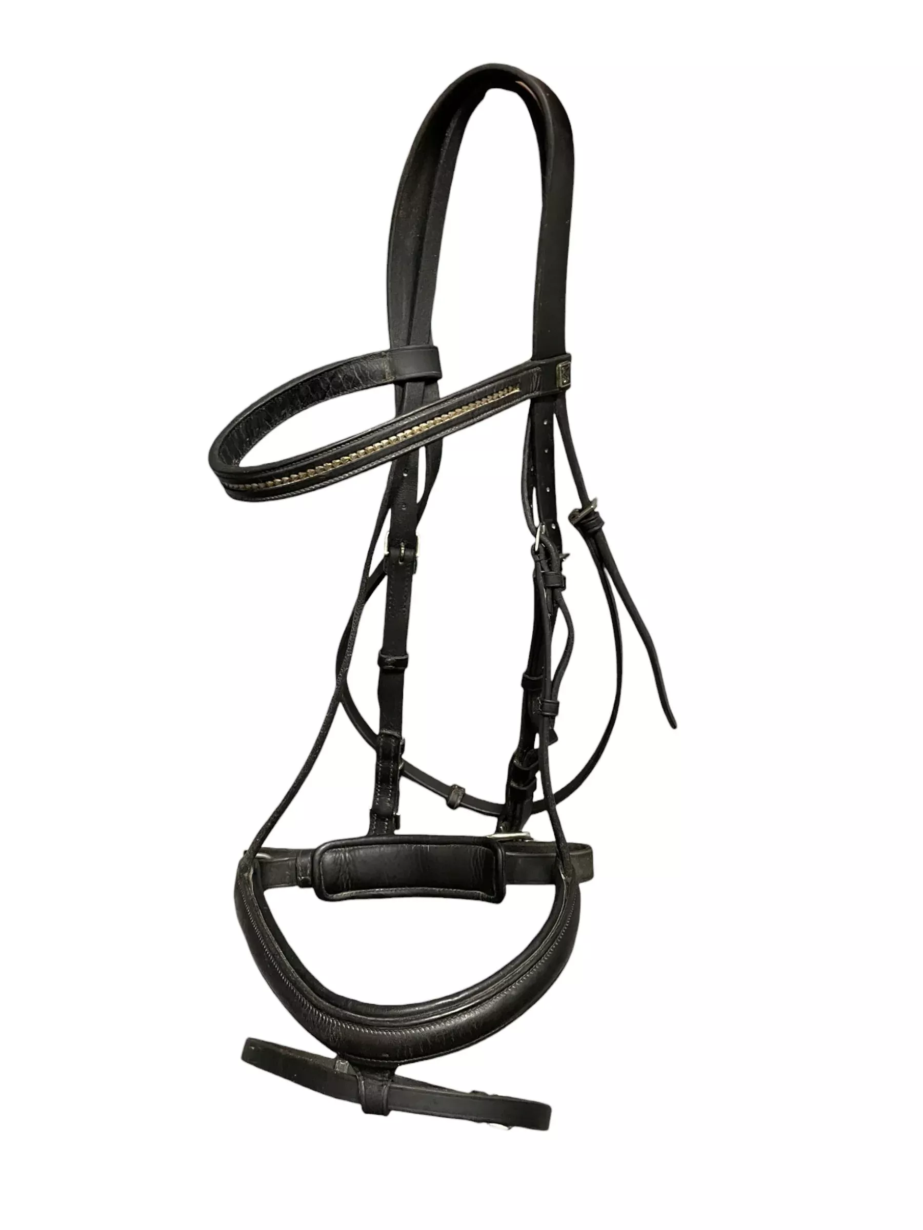 Bridle W/ Flash - Black - Approx F/S - USED