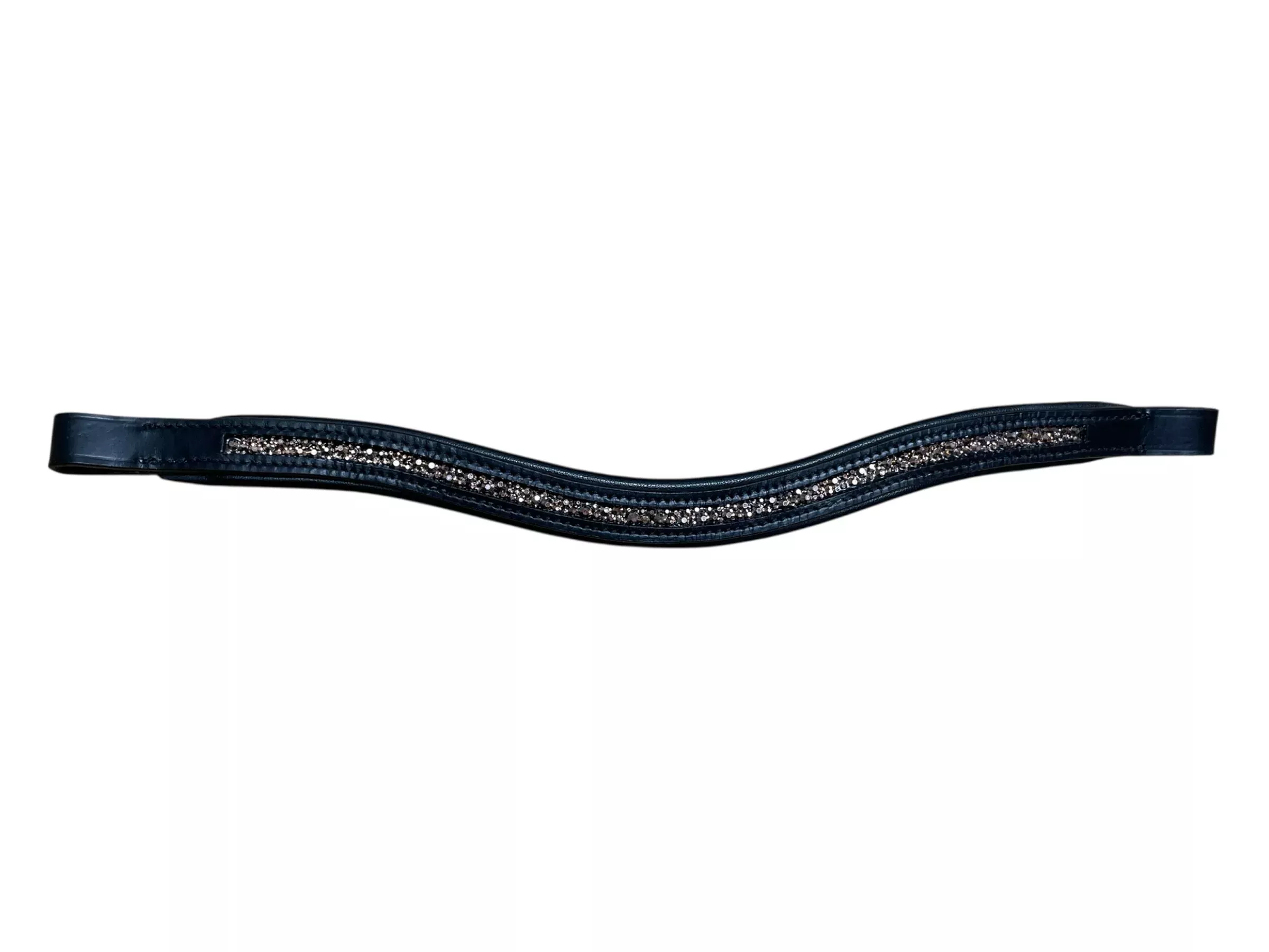 Browband - Black/Copper - Approx 17" - USED