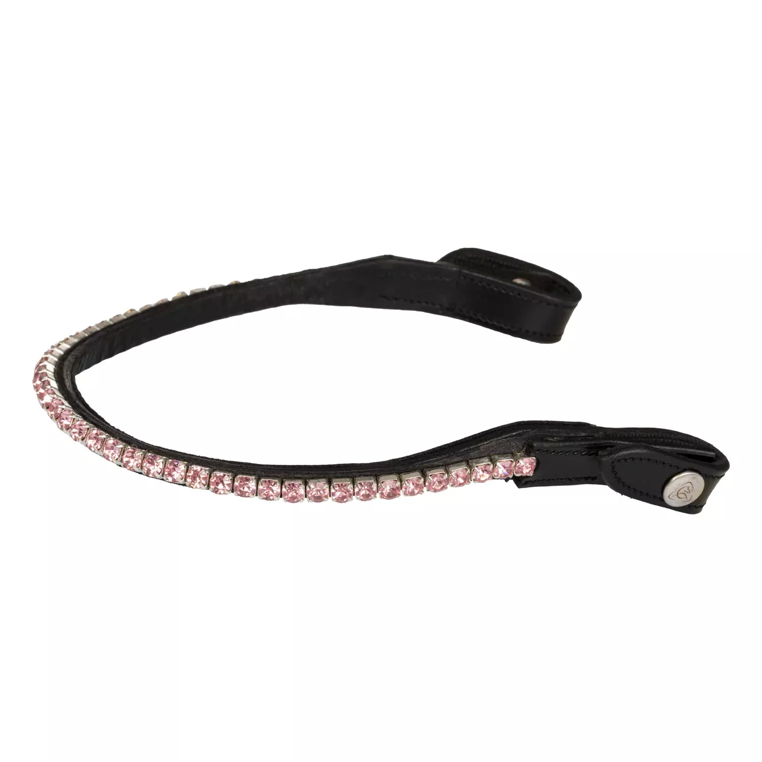 Browband with Round Crystals