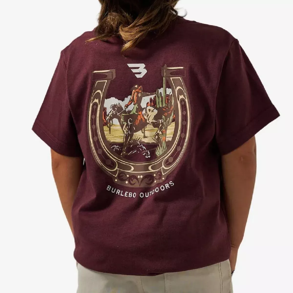 Burlebo Boy's Horseshoe Tee
