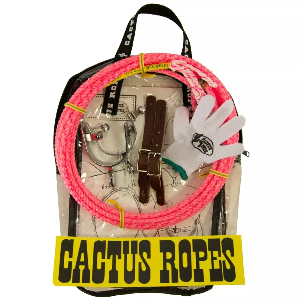 Cactus Ropes Kid's Roping Spur Set