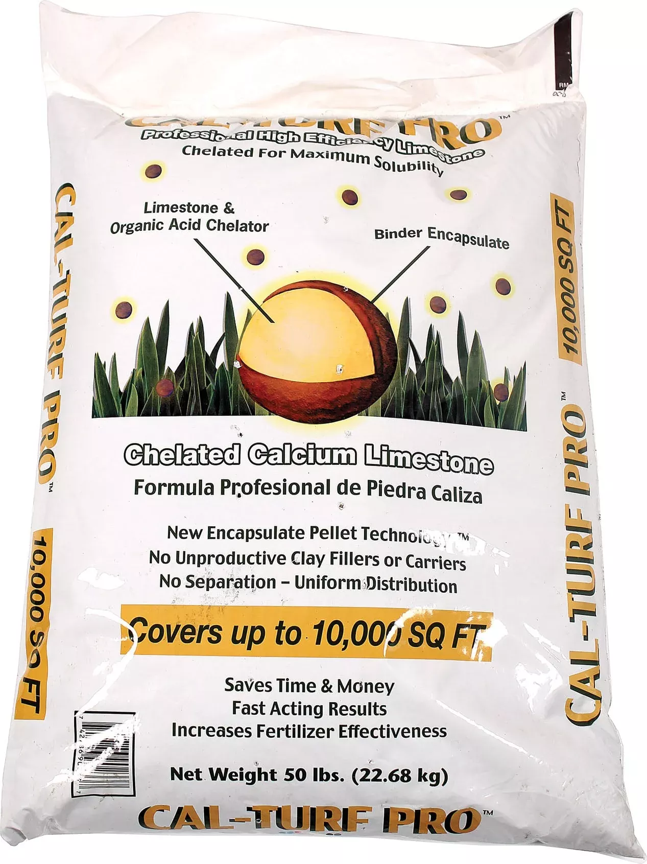 Cal-Turf Pro Chelated Calcium Limestone, 10,000 sq ft