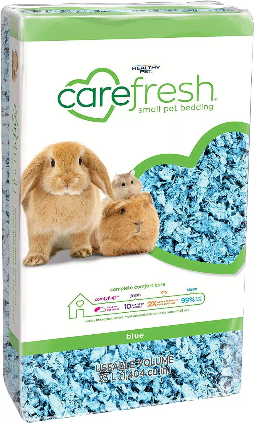 Carefresh Small Pet Bedding, Blue, 23 L
