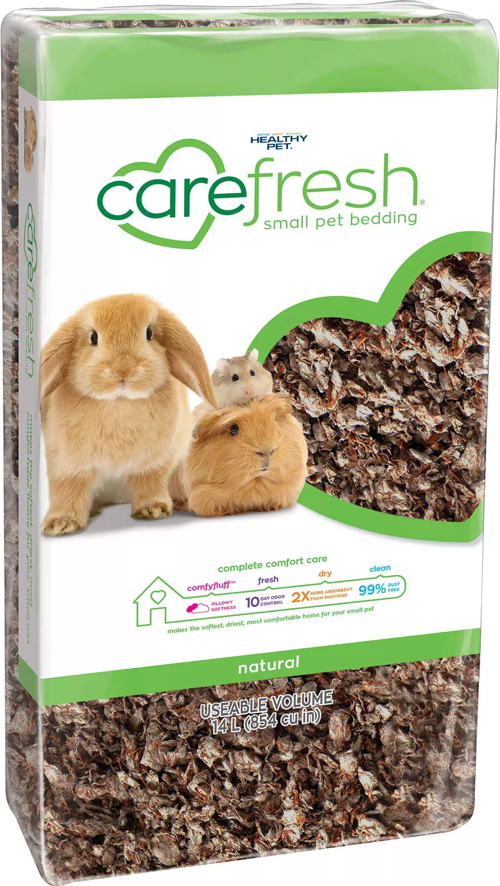 Carefresh Small Pet Bedding, Natural 14 L