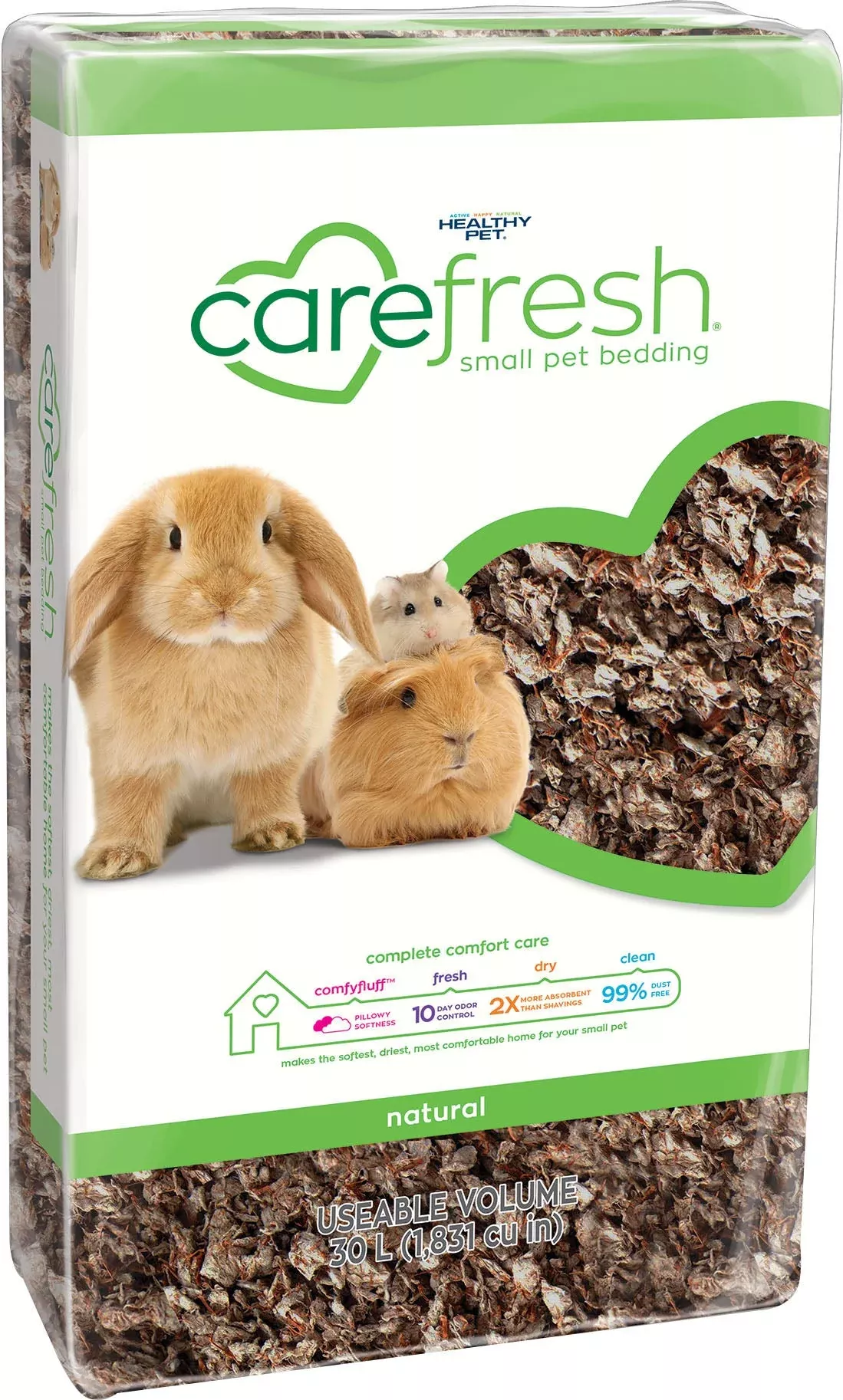 Carefresh Small Pet Bedding Natural 30 L