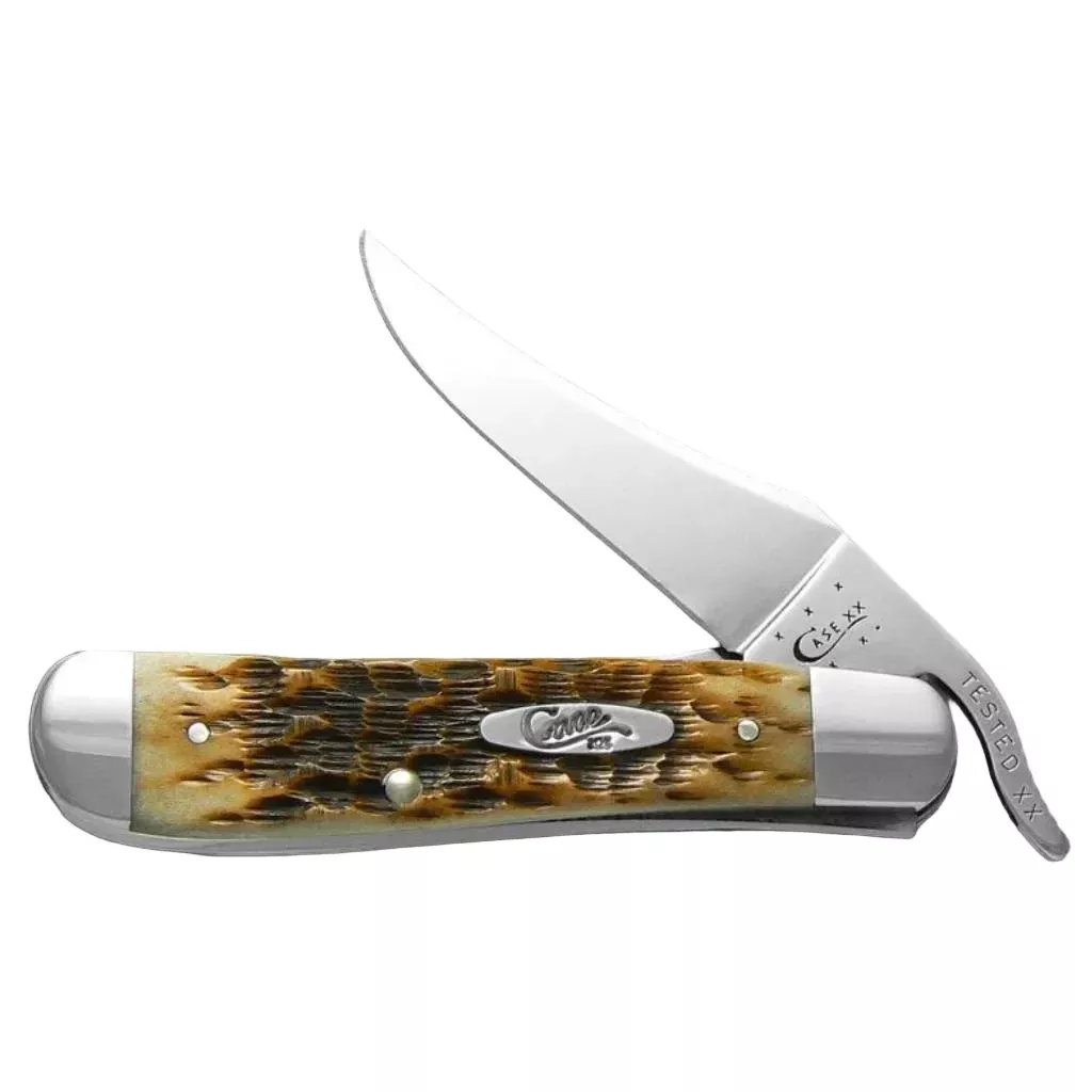 Case Bone Peach Seed Jig Russlock