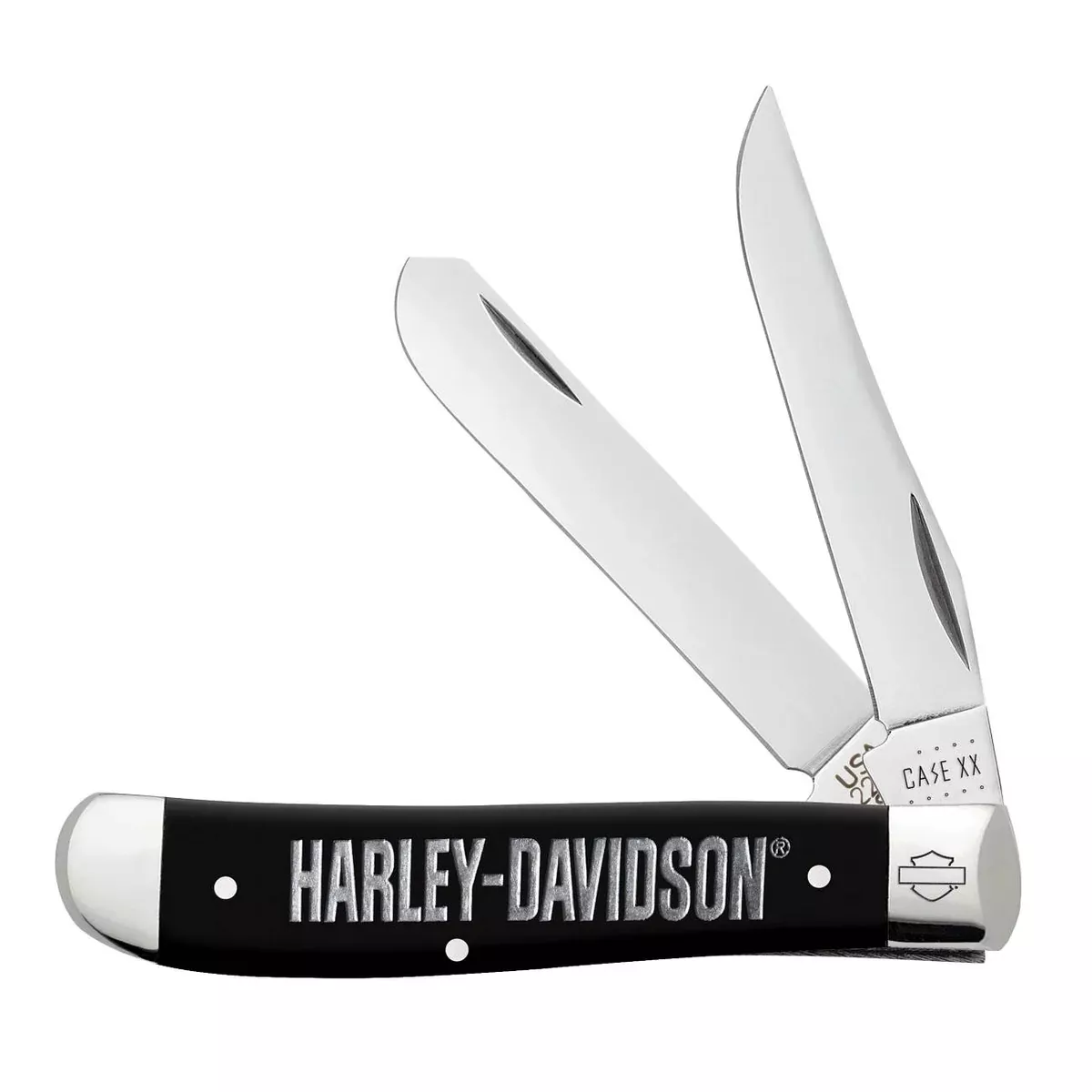 Case Harley-Davidson Mini Trapper Embellished Black Synthetic