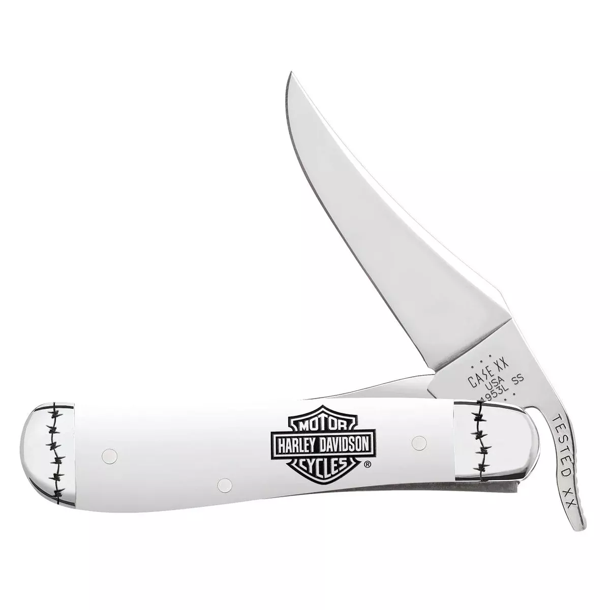 Case Harley-Davidson Russlock - Embellished White Synthetic