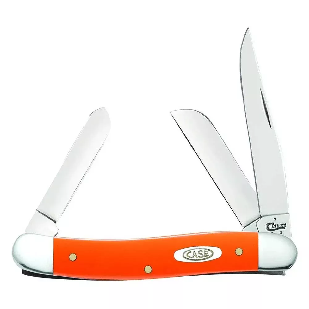 Case Orange Synthetic Medium Stockman