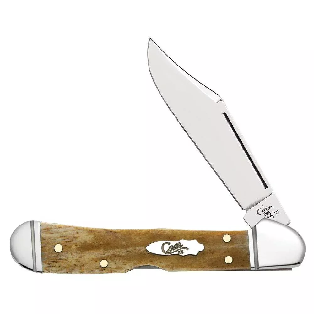 Case Smooth Antique Bone Mini Copperlock