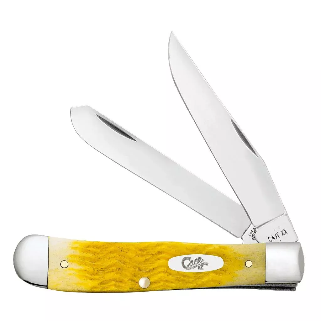Case Trapper - Platts Jig Yellow Bone
