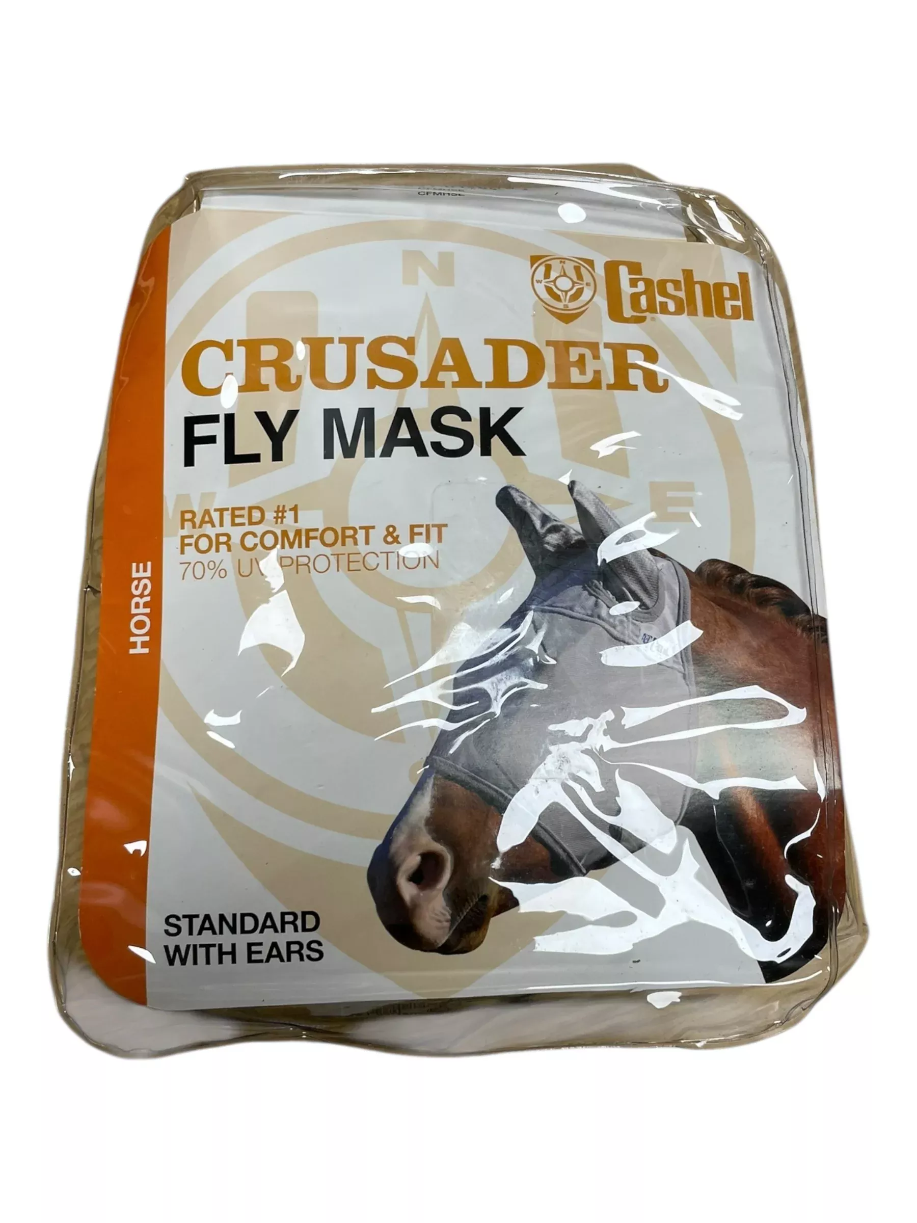 Cashel Crusader Fly Mask *NWT* - Gray - H/S - USED