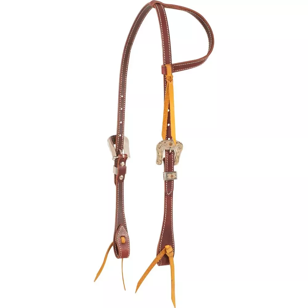Cashel Floral Buckle One Ear Headstall